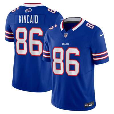 Dalton Kincaid Buffalo Bills Royal Blue Home Vapor F.U.S.E Limited Jersey - All Stitched