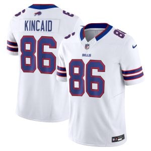 Dalton Kincaid Buffalo Bills White Away Vapor F.U.S.E Limited Jersey - All Stitched
