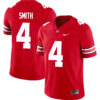 Jeremiah Smith Ohio State Buckeyes Football Scarlet Game Jersey - All Stitched