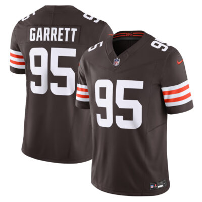 Myles Garrett Cleveland Browns Brown Home Vapor F.U.S.E Limited Jersey - All Stitched