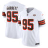 Myles Garrett Cleveland Browns White 1946 Throwback Vapor F.U.S.E Limited Jersey - All Stitched