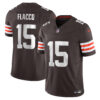 Joe Flacco Cleveland Browns Brown Home Vapor F.U.S.E Limited Jersey - All Stitched