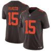 Joe Flacco Cleveland Browns Brown Alternate Vapor F.U.S.E Limited Jersey - All Stitched