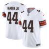 Harold Fannin Jr Cleveland Browns White Away Vapor F.U.S.E Limited Jersey - All Stitched