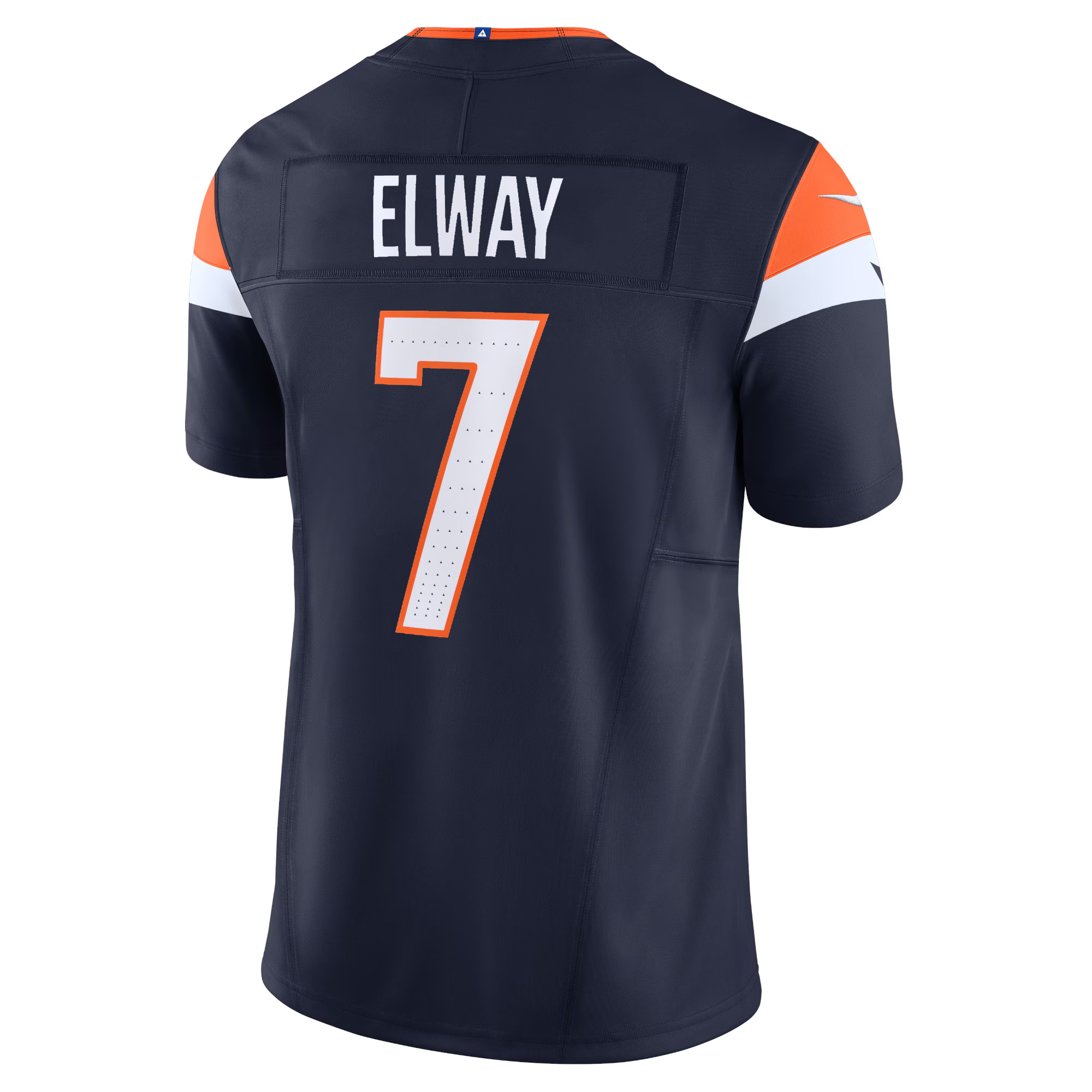 John Elway Denver Broncos Navy Alternate Vapor F.U.S.E Limited Jersey - All Stitched - Image 3
