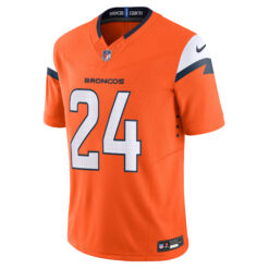 Alternative view of Champ Bailey Denver Broncos Orange Home Vapor F.U.S.E Limited Jersey - All Stitched