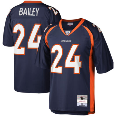 Champ Bailey Denver Broncos Navy 2006 Legacy Jersey - All Stitched
