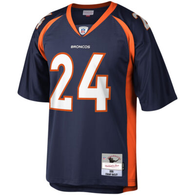 Alternative view of Champ Bailey Denver Broncos Navy 2006 Legacy Jersey - All Stitched