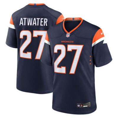 Steve Atwater Denver Broncos Navy Alternate Game Jersey - All Stitched