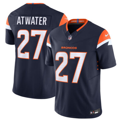 Steve Atwater Denver Broncos Navy Alternate Vapor F.U.S.E Limited Jersey - All Stitched
