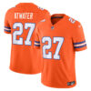 Steve Atwater Denver Broncos Orange Mile High Collection 1977 Throwback Vapor F.U.S.E Limited Jersey - All Stitched