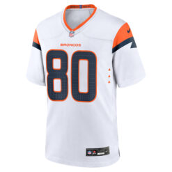 Alternative view of Rod Smith Denver Broncos White Away Game Jersey - All Stitched