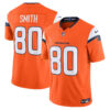 Rod Smith Denver Broncos Orange Home Vapor F.U.S.E Limited Jersey - All Stitched