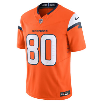 Alternative view of Rod Smith Denver Broncos Orange Home Vapor F.U.S.E Limited Jersey - All Stitched