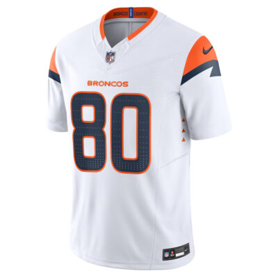 Alternative view of Rod Smith Denver Broncos White Away Vapor F.U.S.E Limited Jersey - All Stitched