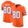 Rod Smith Denver Broncos Orange Mile High Collection 1977 Throwback Vapor F.U.S.E Limited Jersey - All Stitched