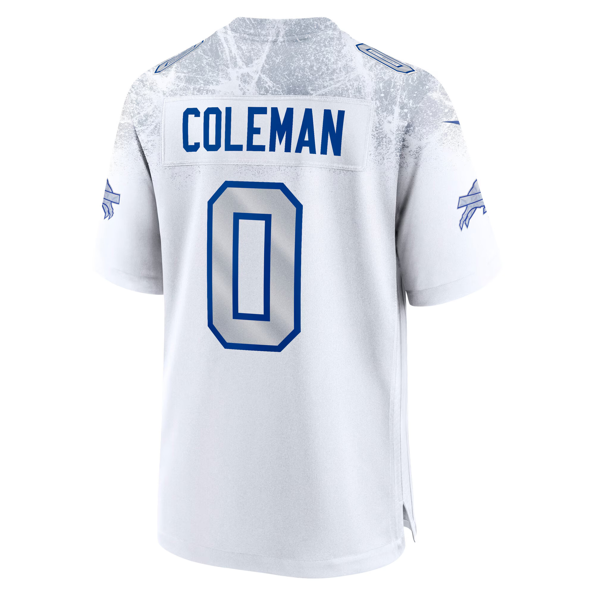 Keon Coleman Buffalo Bills White 2025 Rivalries Collection Game Jersey - All Stitched - Image 3