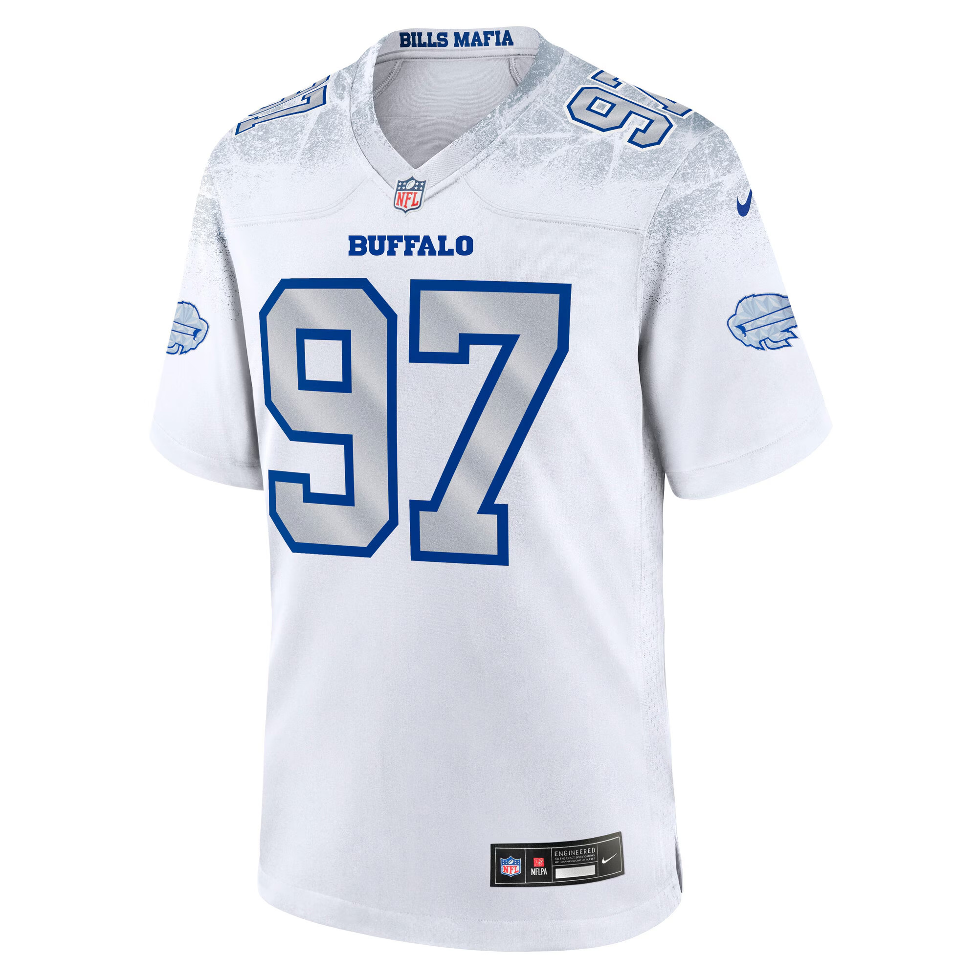 Joey Bosa Buffalo Bills White 2025 Rivalries Collection Game Jersey - All Stitched - Image 2