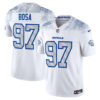 Joey Bosa Buffalo Bills White 2025 Rivalries Collection Limited Jersey - All Stitched