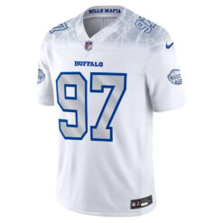 Alternative view of Joey Bosa Buffalo Bills White 2025 Rivalries Collection Limited Jersey - All Stitched