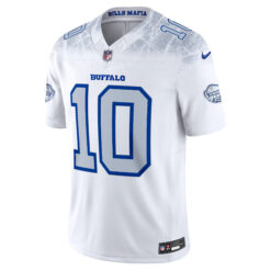 Alternative view of Khalil Shakir Buffalo Bills White 2025 Rivalries Collection Limited Jersey - All Stitched