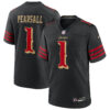 Ricky Pearsall San Francisco 49ers Black 2025 Rivalries Collection Game Jersey - All Stitched