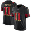 Brandon Aiyuk San Francisco 49ers Black 2025 Rivalries Collection Limited Jersey - All Stitched