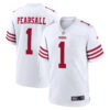 Ricky Pearsall San Francisco 49ers White Game Jersey - All Stitched