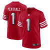 Ricky Pearsall San Francisco 49ers Scarlet Alternate Game Jersey - All Stitched