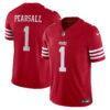 Ricky Pearsall San Francisco 49ers Scarlet Vapor F.U.S.E Limited Jersey - All Stitched