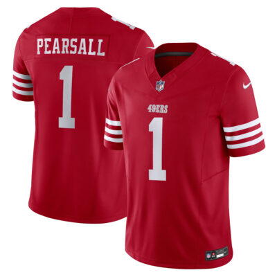 Ricky Pearsall San Francisco 49ers Scarlet Vapor F.U.S.E Limited Jersey - All Stitched