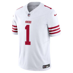 Alternative view of Ricky Pearsall San Francisco 49ers White Vapor F.U.S.E Limited Jersey - All Stitched