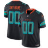 Custom Miami Dolphins Pitch Blue 2025 Rivalries Collection Limited Jersey - All Stitched