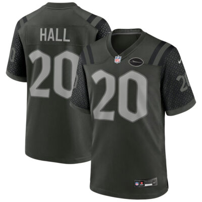 Breece Hall New York Jets Gotham Green 2025 Rivalries Collection Game Jersey - All Stitched