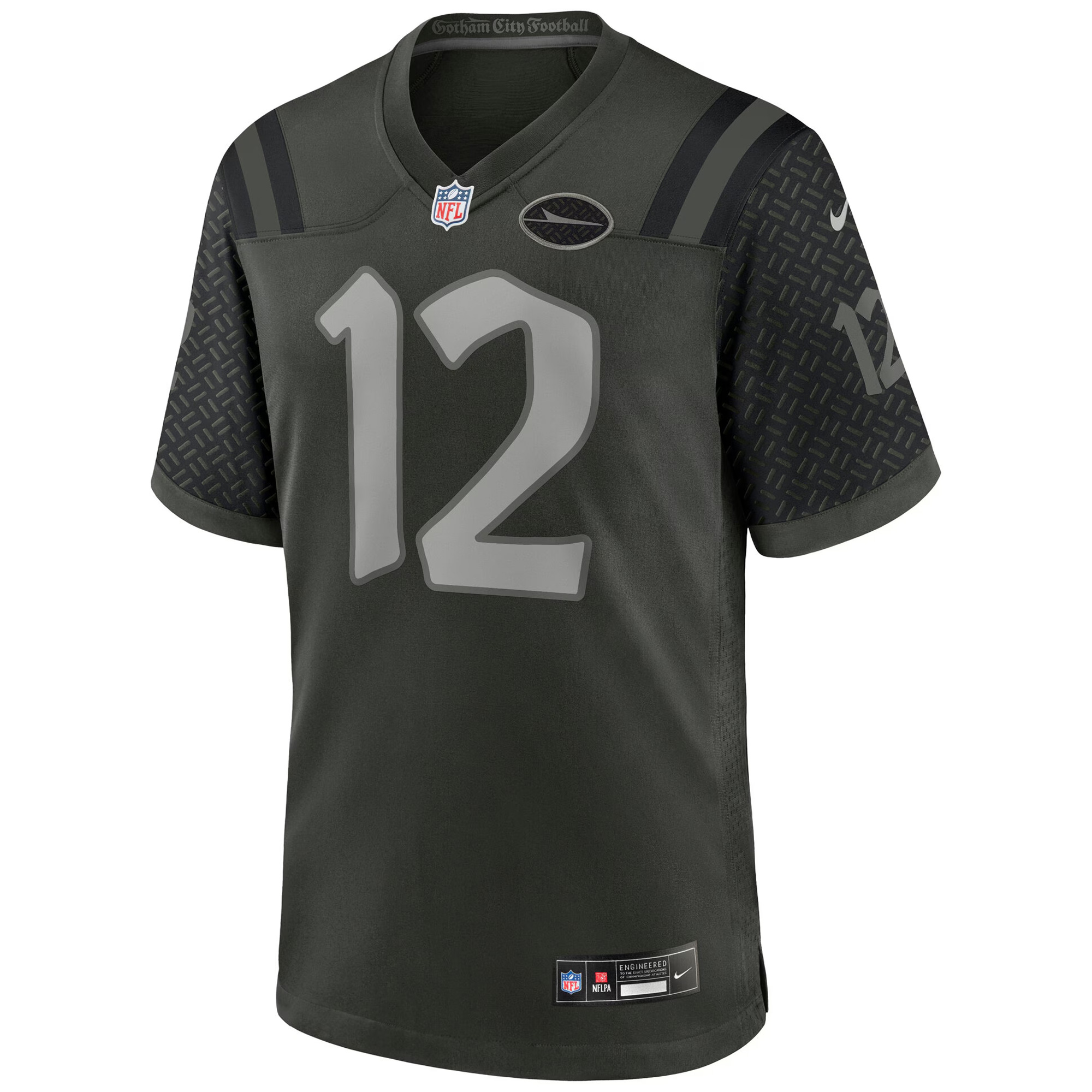 Joe Namath New York Jets Gotham Green 2025 Rivalries Collection Game Jersey - All Stitched - Image 2