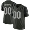 Custom New York Jets Gotham Green 2025 Rivalries Collection Limited Jersey - All Stitched