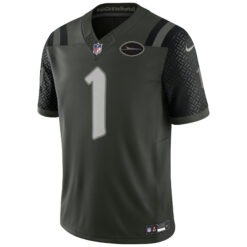 Alternative view of Ahmad Sauce Gardner New York Jets Gotham Green 2025 Rivalries Collection Limited Jersey - All Stitched