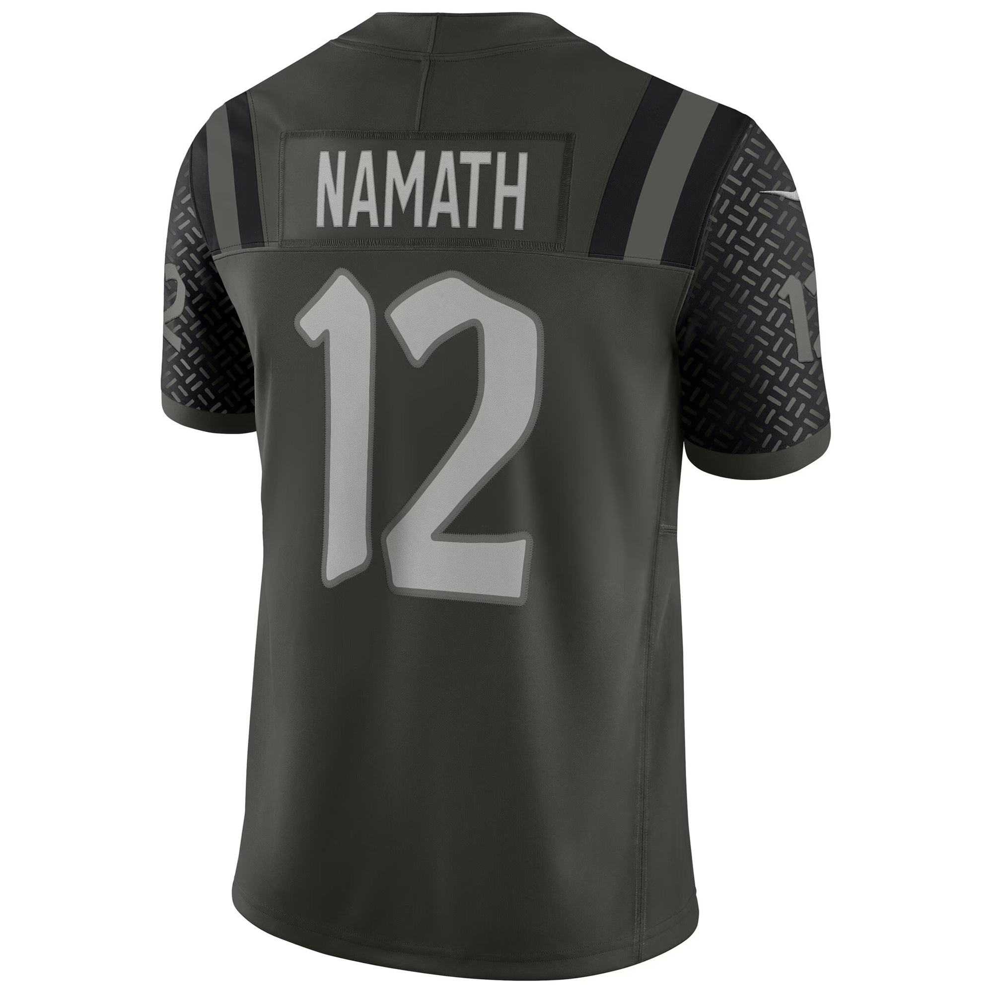 Joe Namath New York Jets Gotham Green 2025 Rivalries Collection Limited Jersey - All Stitched - Image 3