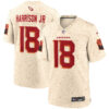 Marvin Harrison Jr Arizona Cardinals Natural 2025 Rivalries Collection Game Jersey - All Stitched