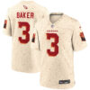 Budda Baker Arizona Cardinals Natural 2025 Rivalries Collection Game Jersey - All Stitched