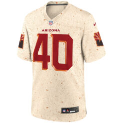 Alternative view of Pat Tillman Arizona Cardinals Natural 2025 Rivalries Collection Game Jersey - All Stitched