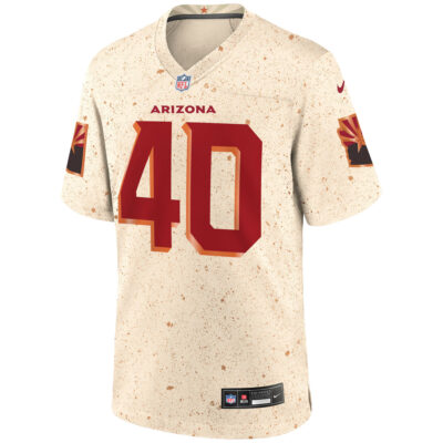 Alternative view of Pat Tillman Arizona Cardinals Natural 2025 Rivalries Collection Game Jersey - All Stitched