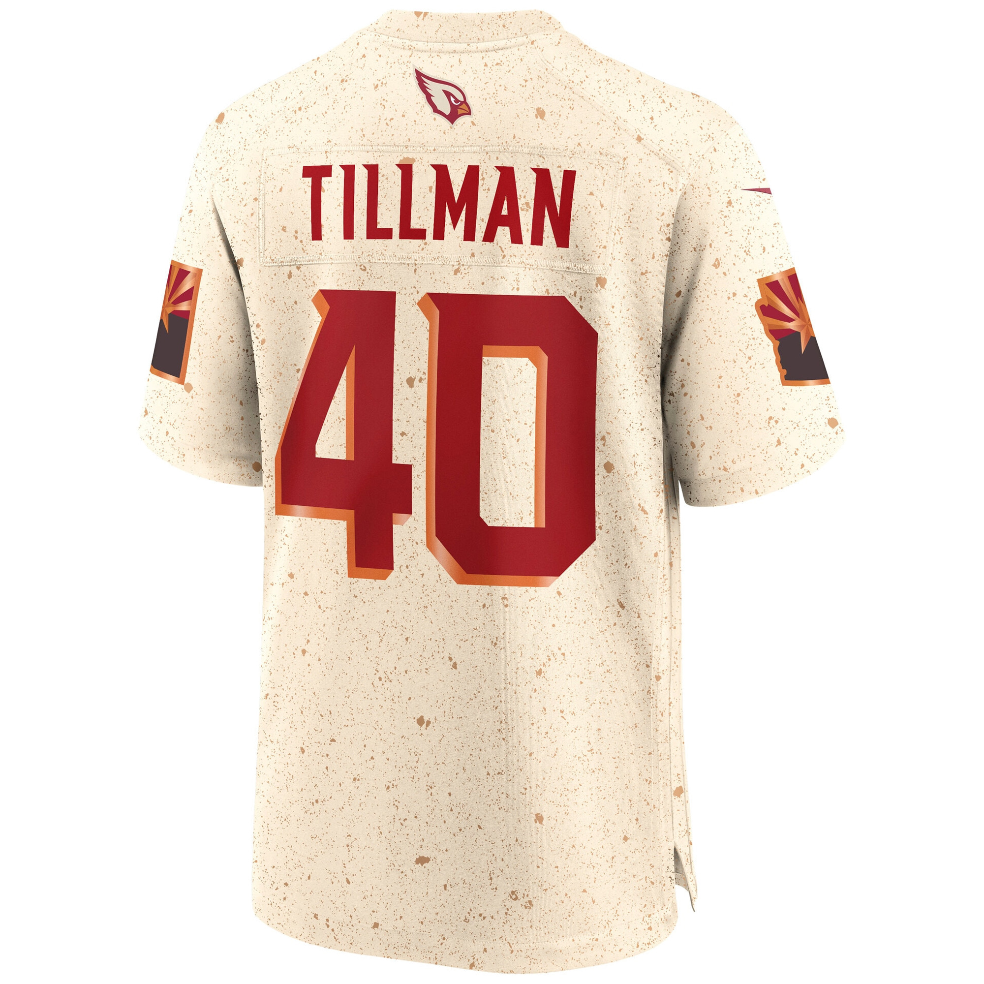 Pat Tillman Arizona Cardinals Natural 2025 Rivalries Collection Game Jersey - All Stitched - Image 3