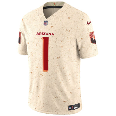 Alternative view of Kyler Murray Arizona Cardinals Natural 2025 Rivalries Collection Limited Jersey - All Stitched