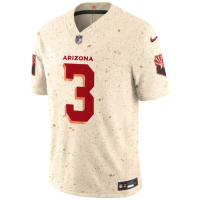 Alternative view of Budda Baker Arizona Cardinals Natural 2025 Rivalries Collection Limited Jersey - All Stitched
