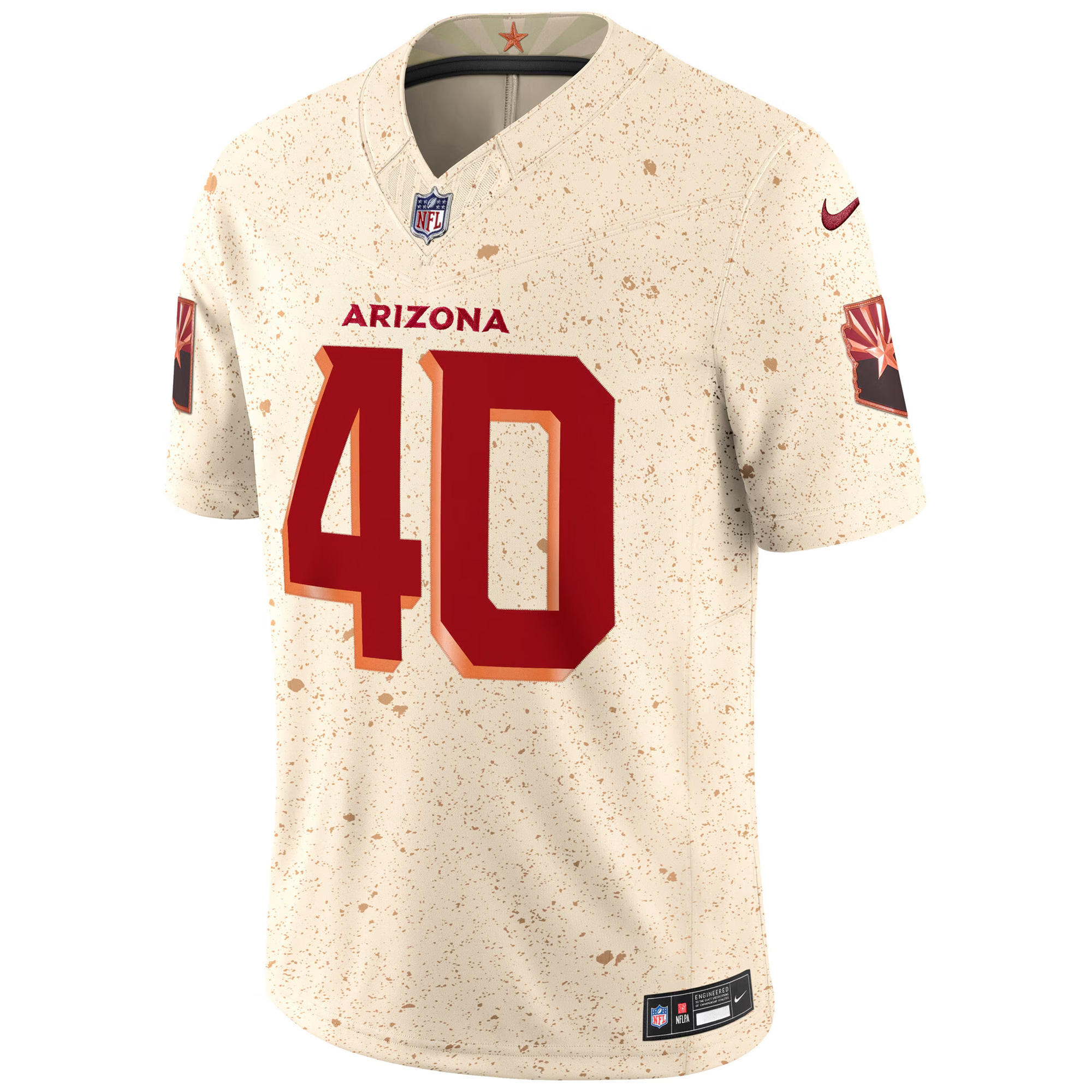 Pat Tillman Arizona Cardinals Natural 2025 Rivalries Collection Limited Jersey - All Stitched - Image 2
