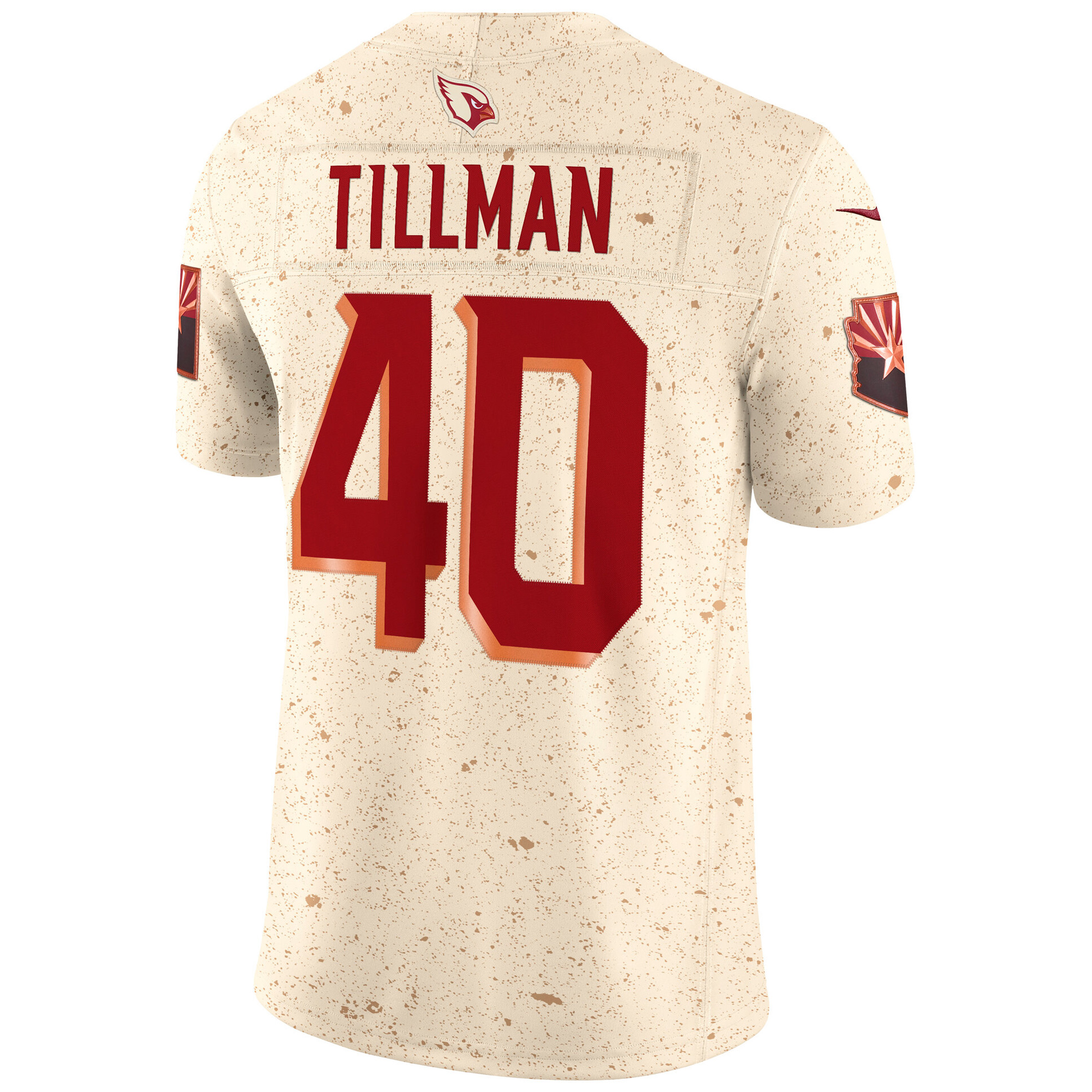 Pat Tillman Arizona Cardinals Natural 2025 Rivalries Collection Limited Jersey - All Stitched - Image 3