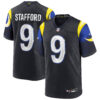 Matthew Stafford Los Angeles Rams Midnight Blue 2025 Rivalries Collection Game Jersey - All Stitched