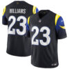 Kyren Williams Los Angeles Rams Midnight Blue 2025 Rivalries Collection Limited Jersey - All Stitched