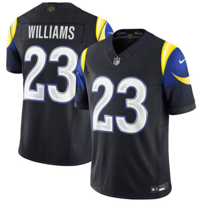 Kyren Williams Los Angeles Rams Midnight Blue 2025 Rivalries Collection Limited Jersey - All Stitched